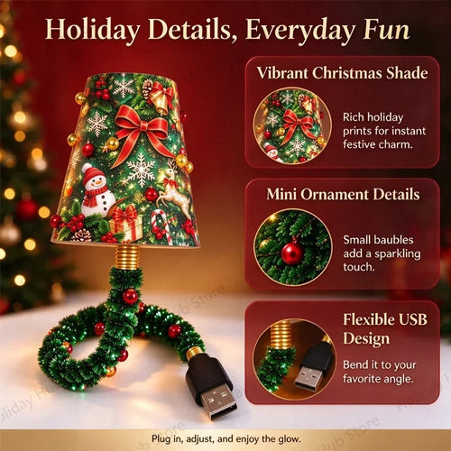 Flexible Christmas Tree Projector Lamp