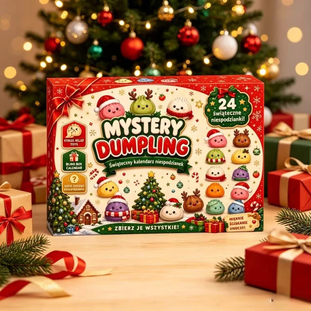 Christmas Dumpling Squishies Advent Calendar