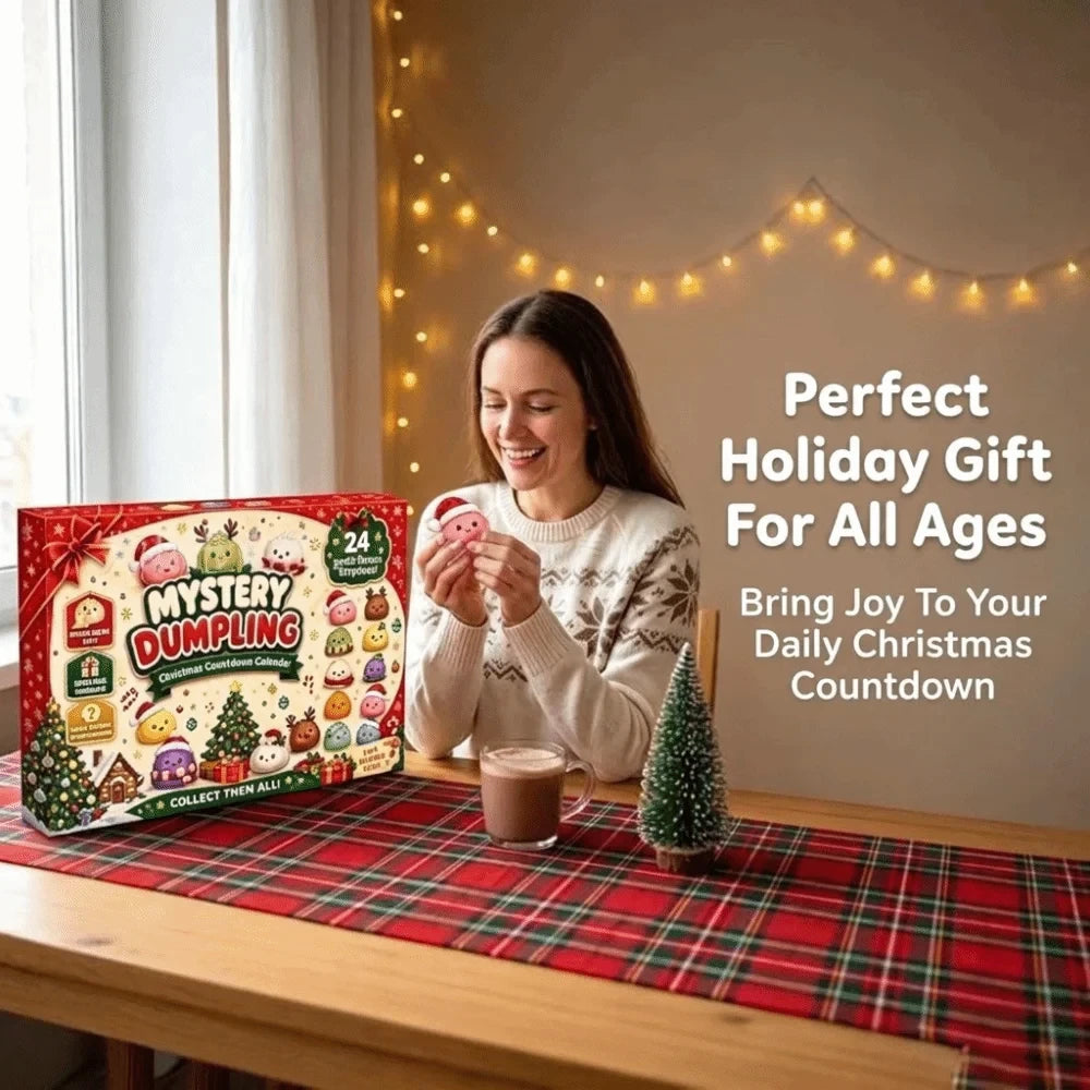 Christmas Dumpling Squishies Advent Calendar
