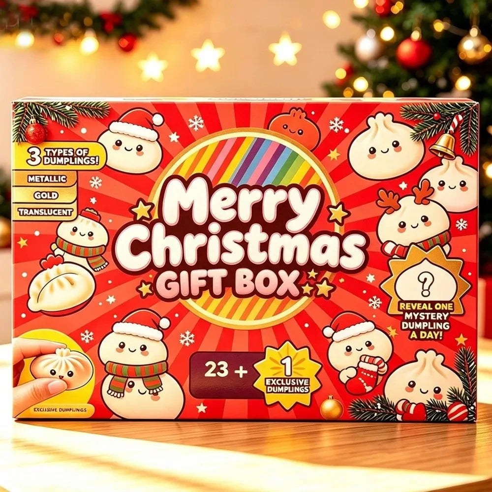 Christmas Dumpling Squishies Advent Calendar