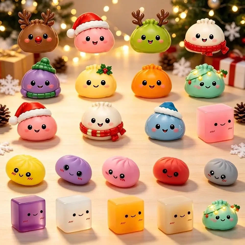 Christmas Dumpling Squishies Advent Calendar