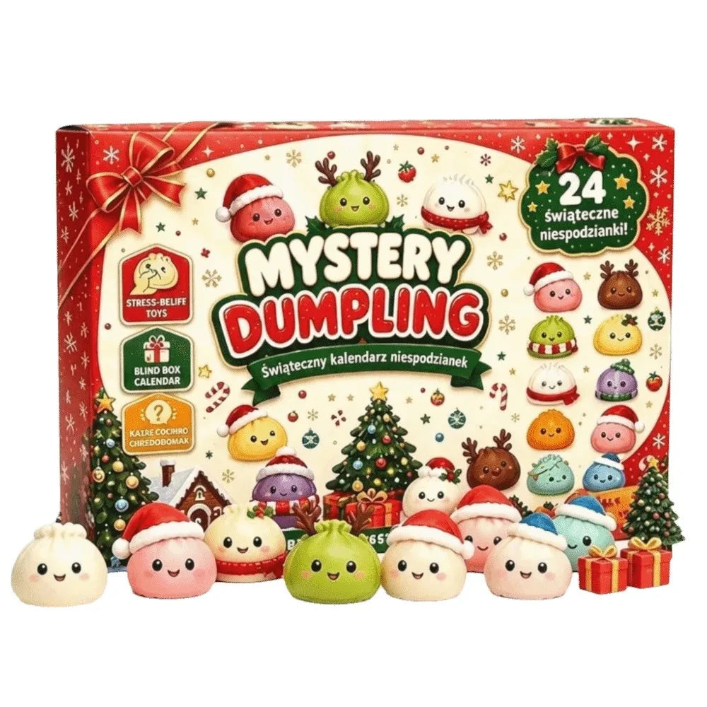 Christmas Dumpling Squishies Advent Calendar